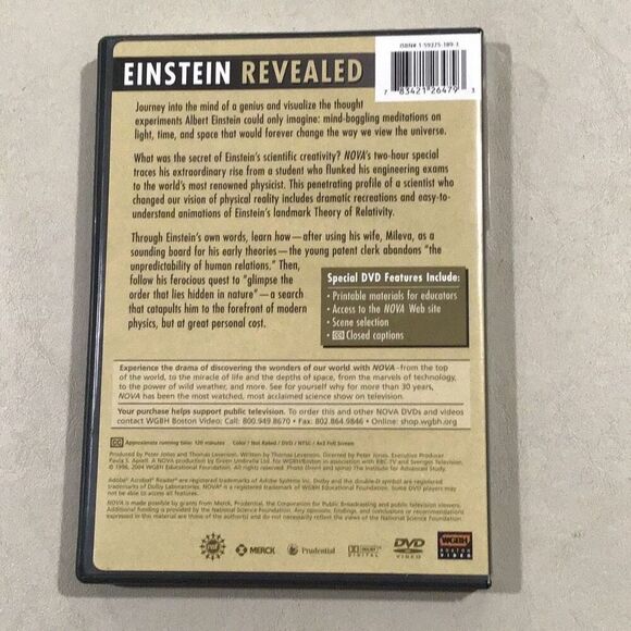 DVD, Einstein Revealed DVD, Top Seal Intact - Picture 2 of 3